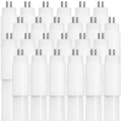 Shatter Resistant - 3200 Lumens - 4 Ft. LED T5 Tube - Type B Ballast Bypass - 25 Watt - 5000 Kelvin -Hockey Edge Shop data 107