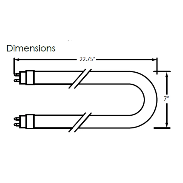 4 Ft. Fluorescent T5HO With UltraGuard Shatter Resistant Coating 4 4 Ft. Fluorescent T5HO With UltraGuard Shatter Resistant Coating - Image 2
