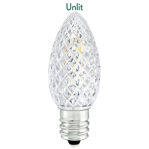 (NEW Technology) C7 - Warm White Deluxe - Faceted LED - VividCore Premium - 50% Brighter 4 (NEW Technology) C7 - Warm White Deluxe - Faceted LED - VividCore Premium - 50% Brighter - Image 2