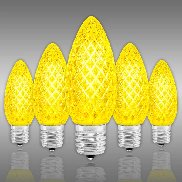 (NEW Technology) C9 - Yellow - Faceted LED - VividCore Premium - 50% Brighter 3 (NEW Technology) C9 - Yellow - Faceted LED - VividCore Premium - 50% Brighter