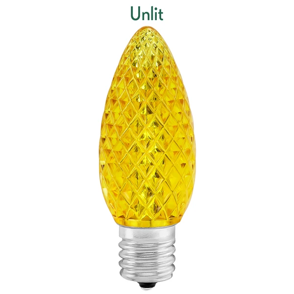 (NEW Technology) C9 - Yellow - Faceted LED - VividCore Premium - 50% Brighter 4 (NEW Technology) C9 - Yellow - Faceted LED - VividCore Premium - 50% Brighter - Image 2