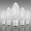 (NEW Technology) C7 - Pure White - Faceted LED - VividCore Premium - 50% Brighter