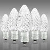 Pure White - LED C7 - Christmas Light Replacement Bulbs - Faceted Finish -Hockey Edge Shop data 424