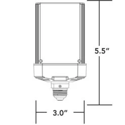 2880 Lumens - 20 Watt - 5000 Kelvin - LED Retrofit For Wall Packs/Area Light Fixtures -Hockey Edge Shop data 539
