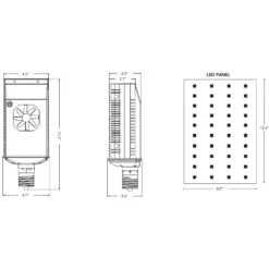 43,380 Lumens - 320 Watt - 4000 Kelvin - LED Retrofit Panel And Driver Kit -Hockey Edge Shop data 546