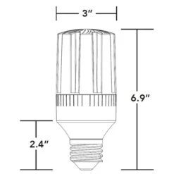 24 Watt - 3360 Lumens - 3 Colors - Selectable LED Corn Bulb 8 24 Watt - 3360 Lumens - 3 Colors - Selectable LED Corn Bulb -Hockey Edge Shop data 562