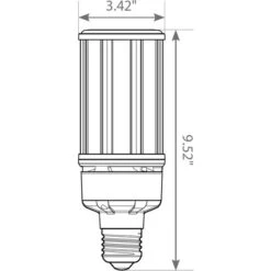 7560 Lumens - 54 Watt - 5000 Kelvin - LED Corn Bulb -Hockey Edge Shop data 644