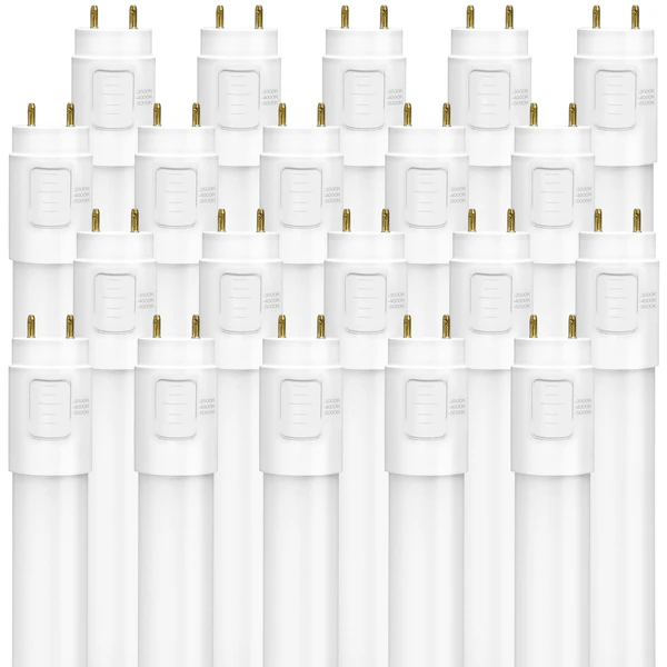 15 Watt - 2000 Lumens - 3 Colors - 4 Ft. Selectable LED T8 Tube Lamp - Hybrid A+B Type 5 15 Watt - 2000 Lumens - 3 Colors - 4 Ft. Selectable LED T8 Tube Lamp - Hybrid A+B Type - Image 3